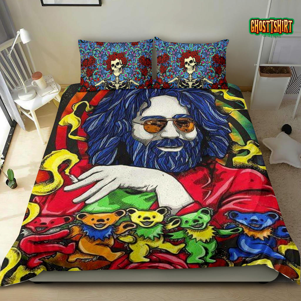 Greatful Dead Bedding Set 01 - Greatful Dead Merch- Bear Lovers