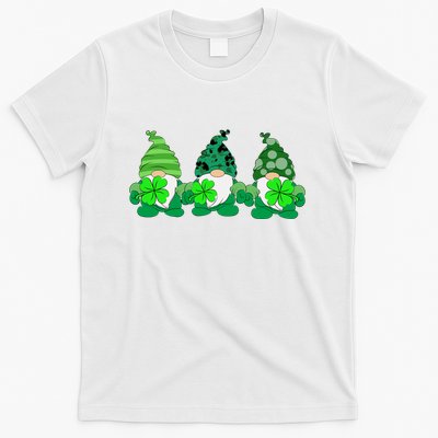 Gnome St Patricks Holiday Clover T-Shirt