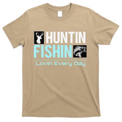 Huntin Fishin Lovin Every Day, Black Fly Hunting And Fishing T-Shirt