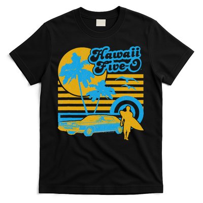 Hawaii Five O 5 0 Surfer T-Shirt
