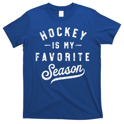 Hockey Is My Favorite Season Vintage Gift T-Shirt