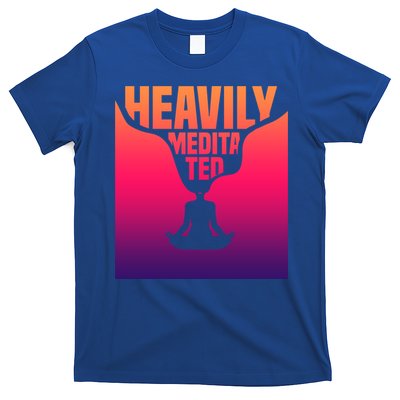 Heavily Meditated Great Gift Yoga Spiritual Meditation Great Gift T-Shirt
