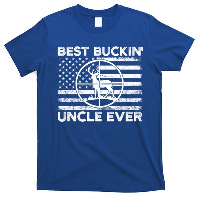 Hunting Uncle Elk Deer Hunter Best Buckin Uncle Ever Gift T-Shirt