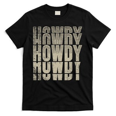 Howdy Western Life Country Gal Ranch Horse Lover Rodeo Rider T-Shirt