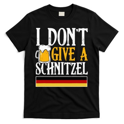 I Don't Give A Schnitzel German Beer Wurst T-Shirt