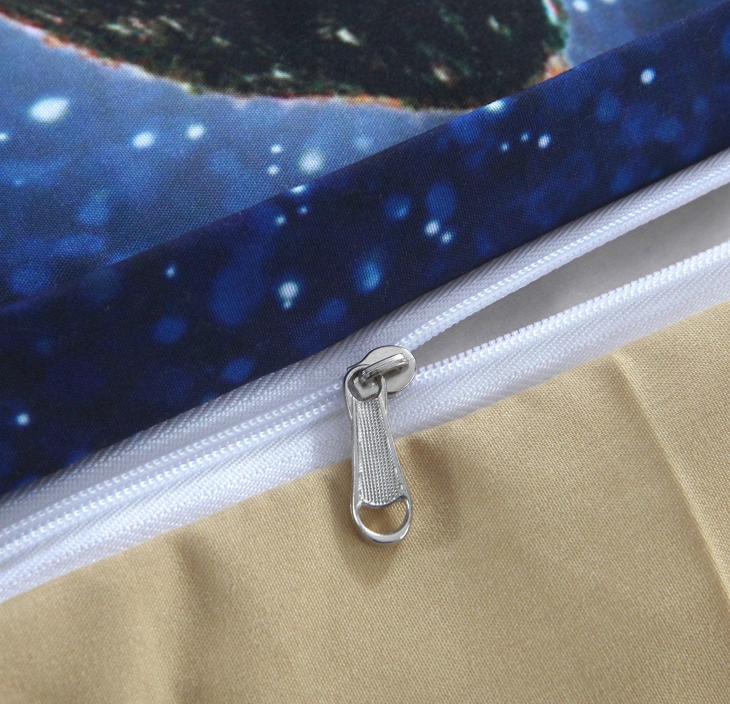 3D Blue Dreamcatcher Feather Quilt Cover Set Bedding Set Pillowcases