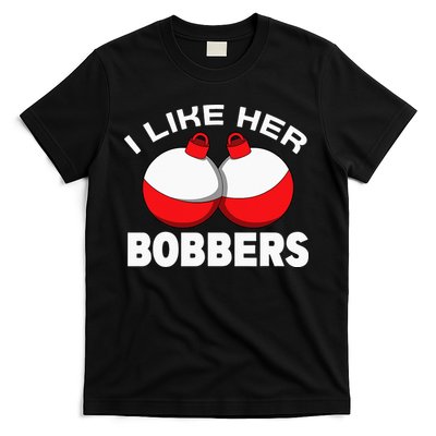 I like her bobbers fishing retro fisherman humor T-Shirt
