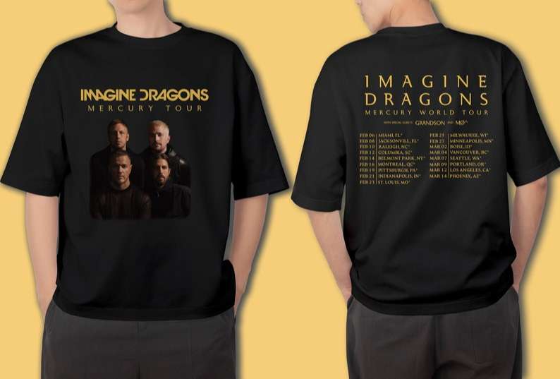 Imagine Dragons Mercury 2022 Tour Shirt