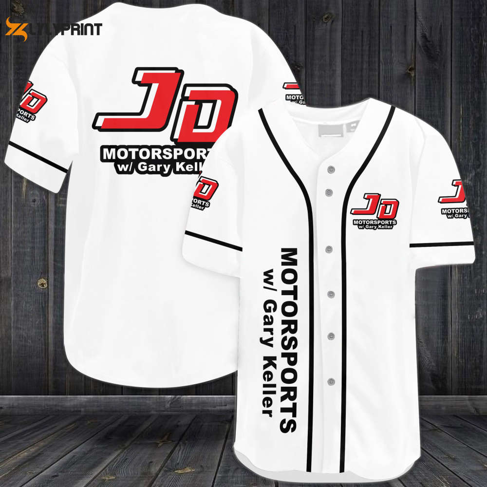 JD Motorsports Car Team Baseball Jersey - lylyprint.com