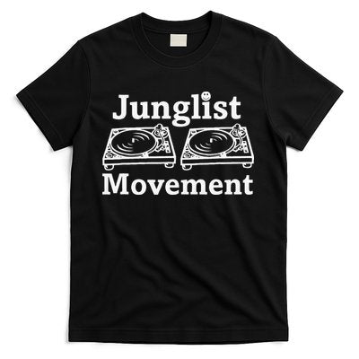 Junglist Movement Jungle Drum And Bass Music Design T-Shirt