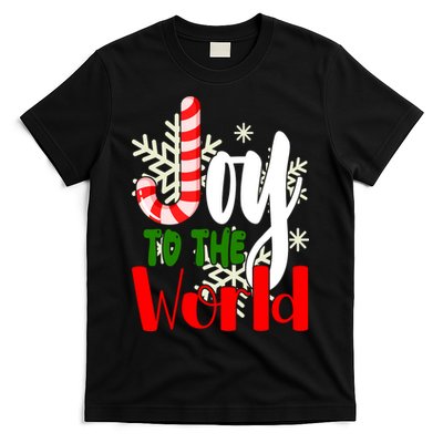 Joy To The World Christmas Festive T-Shirt