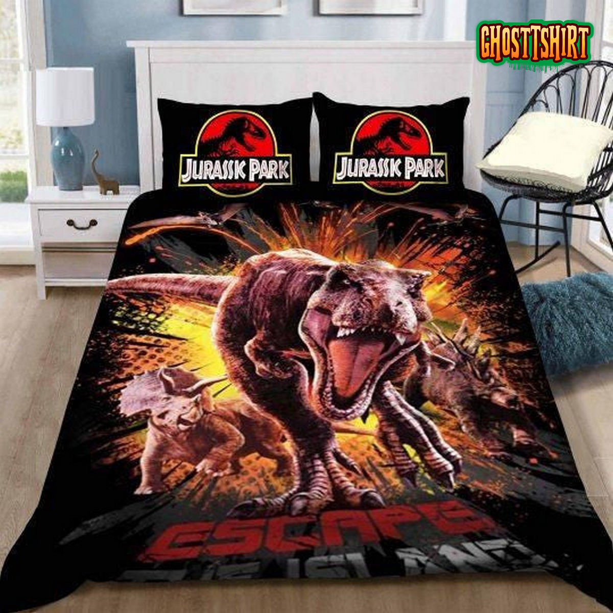 Jurassic World Bedding Set Sleepy Halloweenand Christmas