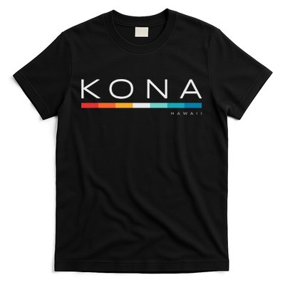 Kona Hawaii HI Retro Design T-Shirt