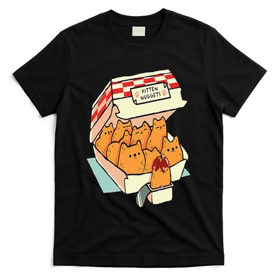 Kitten Nuggets Fast Food Cat T-Shirt