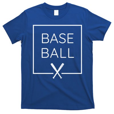 Love American Baseball Graphic Bats Baseballin Fan Gift Cute Gift T-Shirt