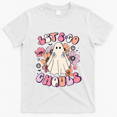 Let's Go Ghouls Retro Halloween Bachelorette Bridal Party T-Shirt