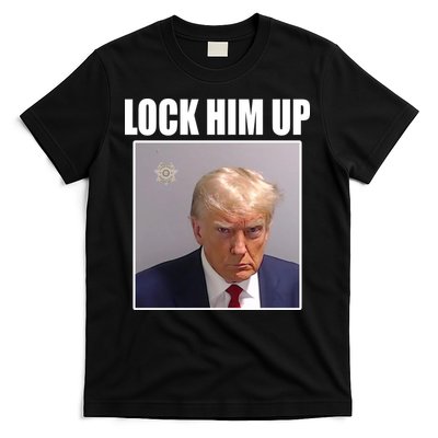 Lock Him Up Donald Trump Mugshot T-Shirt