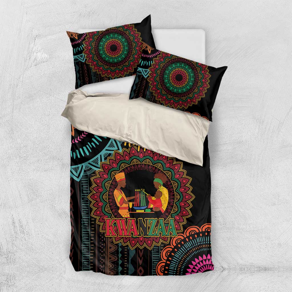 Africa Happy Kwanzaa Bedding Set Nguzo Saba LT7