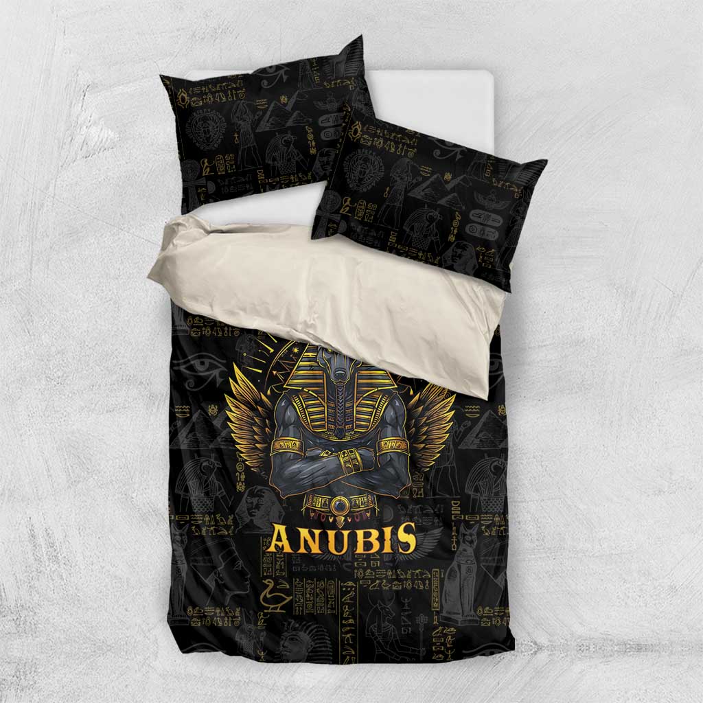 Anubis Egyptian God of Death Bedding Set LT9