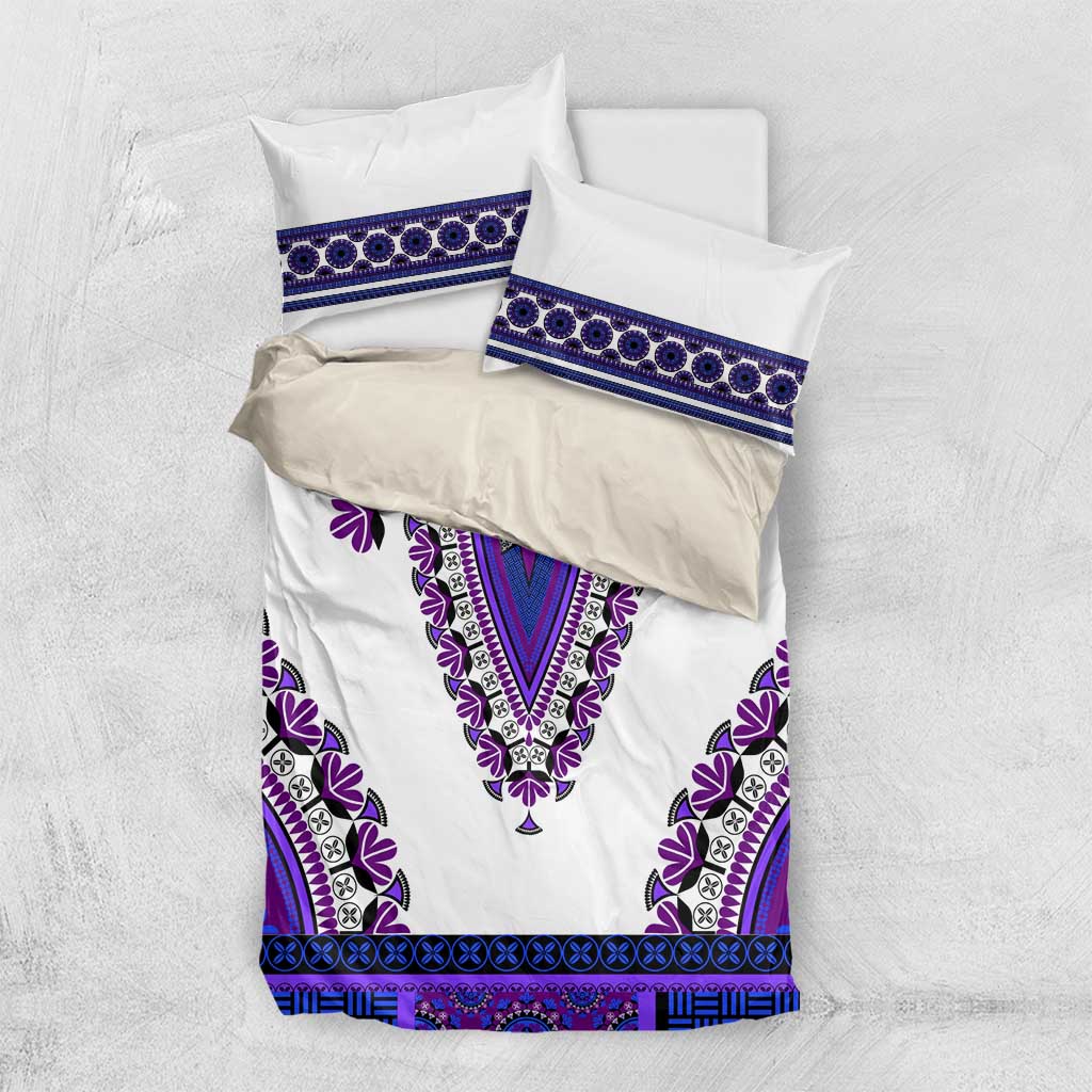Africa Bedding Set African Dashiki Royal Purple Version LT14