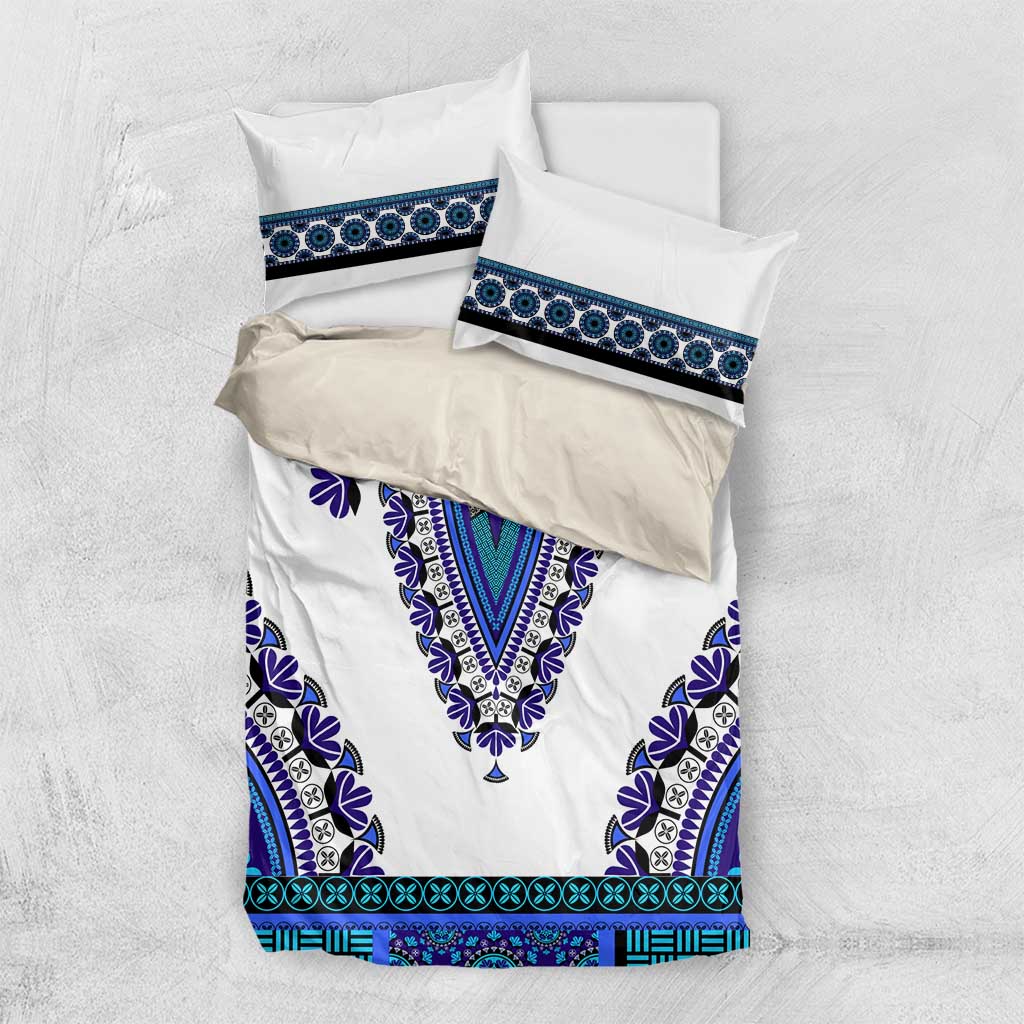 Africa Bedding Set African Dashiki Royal Blue Version LT14