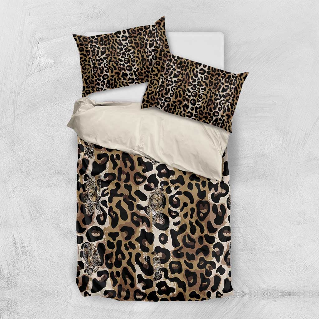 African Leopard Skin Pattern Bedding Set LT15