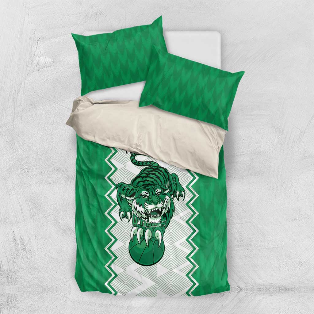 Afro Basketball Nigeria Bedding Set Go Champions DTigers LT15