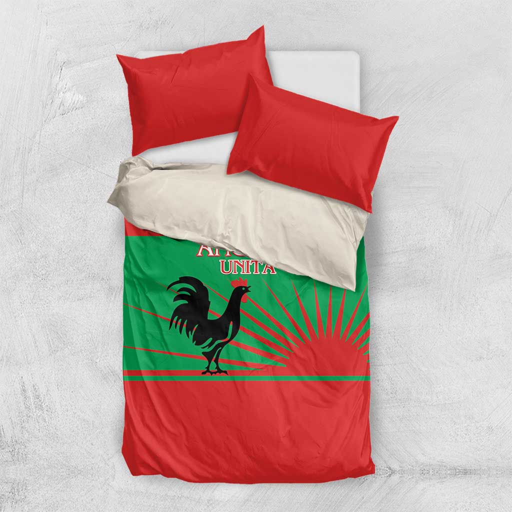 Angola Bedding Set UNITA Party Flag Style LT15