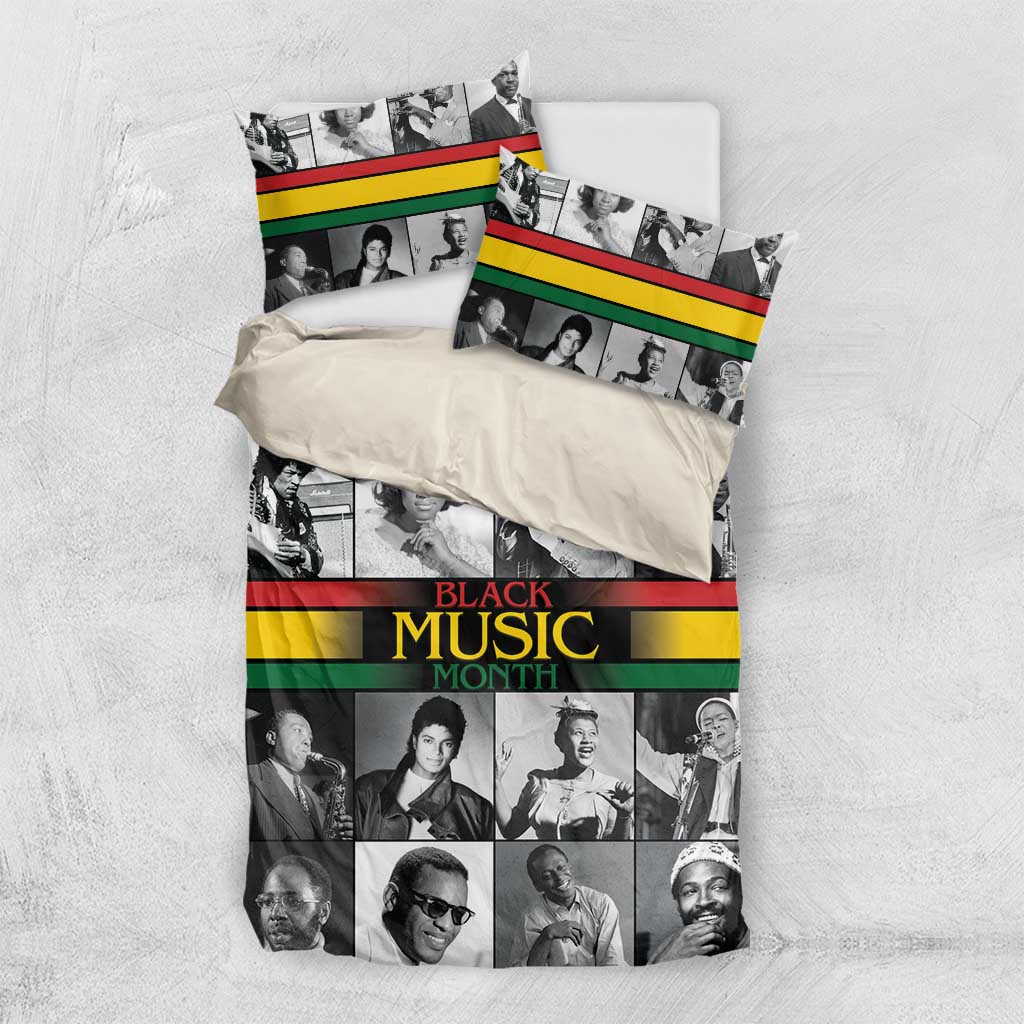 Black Music Month Legends Tribute Bedding Set LT15