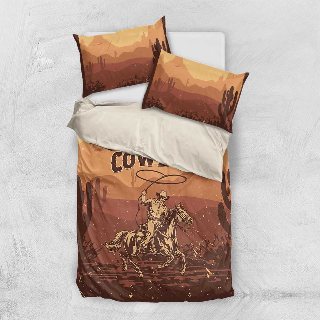 Black Cowboy Take Me Away Bedding Set LT15
