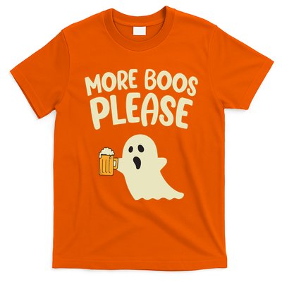More Boos Please Cute Funny Halloween Ghost Party T-Shirt
