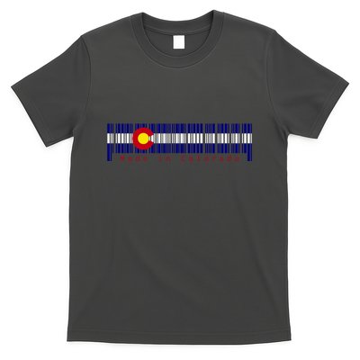 Made In Colorado Barcode Flag T-Shirt