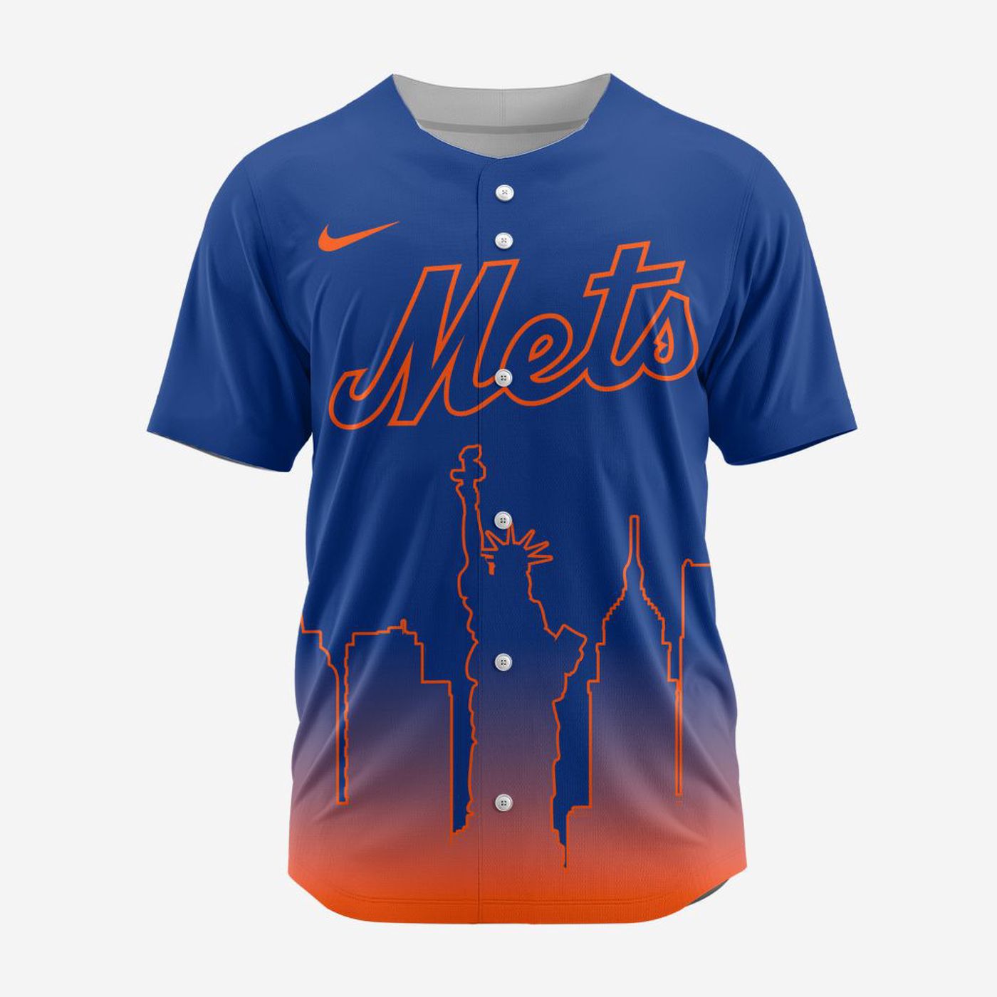 MLB New York Mets Special City Edition Concept Baseball Jersey Gift for Men Women - Bafud