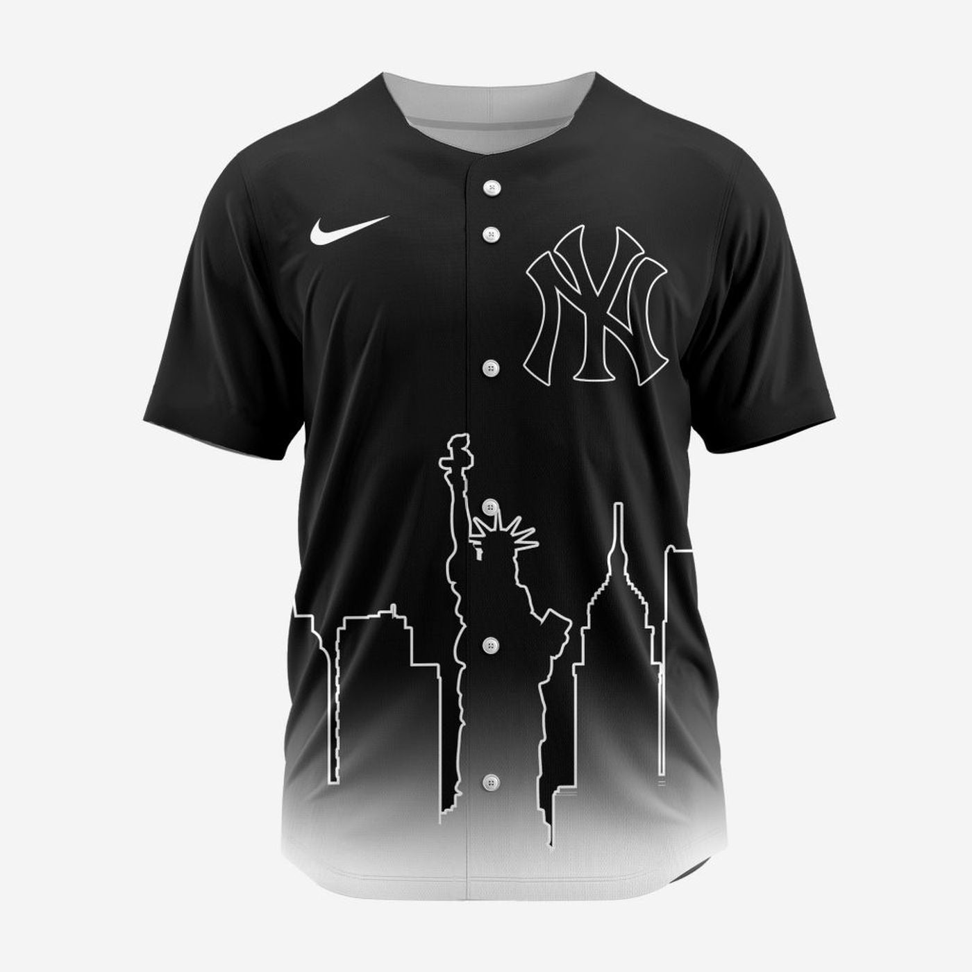 MLB New York Yankees Special City Edition Concept Baseball Jersey Gift for Men Women - Bafud