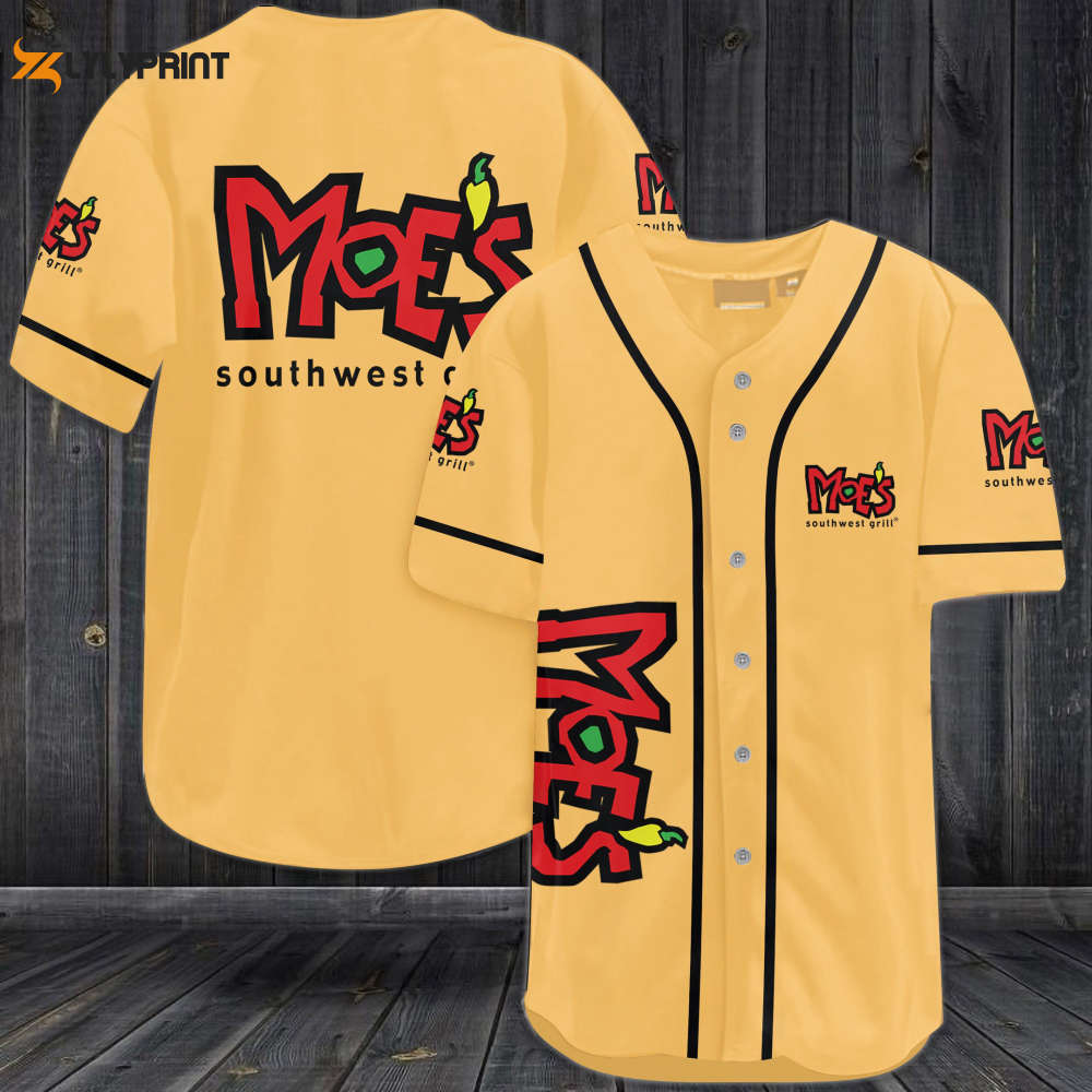 Moe's Southwest Grill Baseball Jersey - Gift for Men Women - lylyprint.com