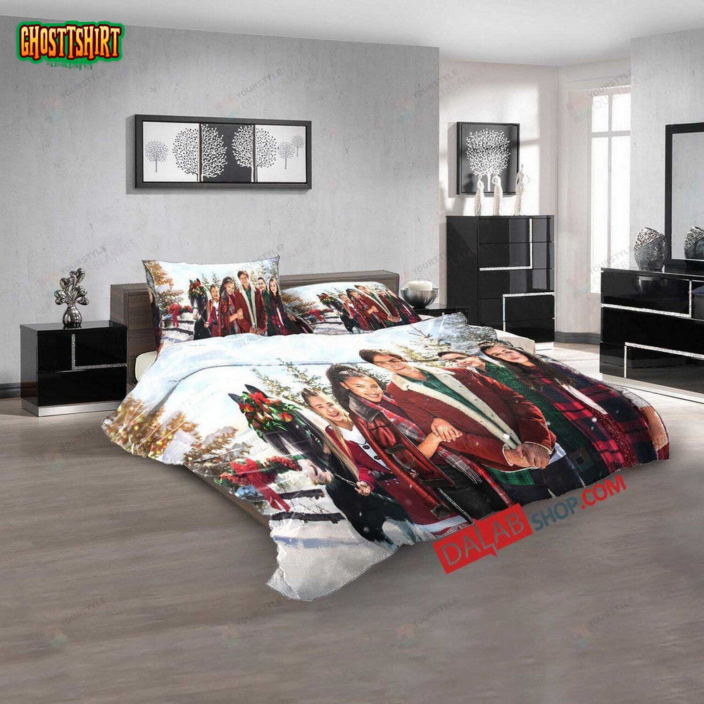 Movie Free Rein The Twelve Neighs Of Christmas N 3D Duvet Cover Bedroom Sets Bedding Set