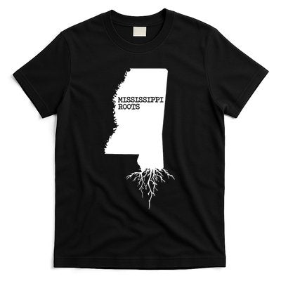 Mississippi Roots State Map Mississippi T-Shirt
