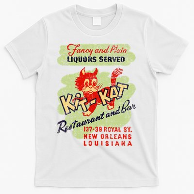 New Orleans Louisiana Restaurant Bar Vintage Advertising T-Shirt