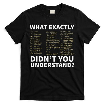 Nurse Shorthand Nurse Or Nursing Student T-Shirt