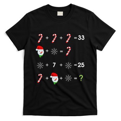 Order of Operations Quiz Funny Math Teacher Christmas Gift T-Shirt