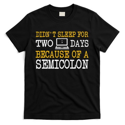 Programmer Computer Software Engineer Web Developer Coder T-Shirt