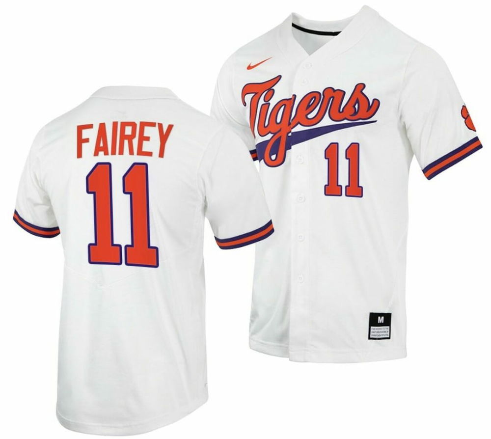 Personalized Clemson Tigers Baseball Jersey Custom Name For Fans BJ0145 - lylyprint.com