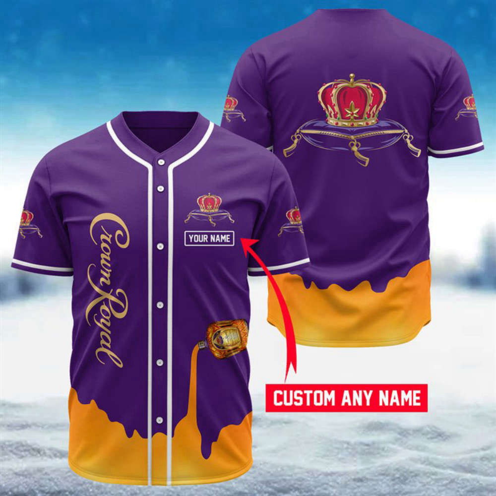 Personalized Crown Royal Whiskey 2k213 Baseball Jersey - Aopprinter
