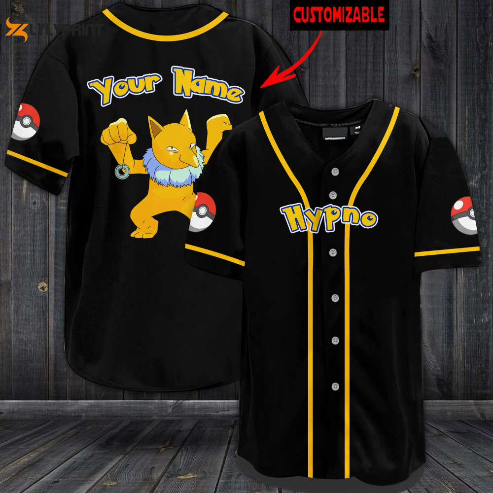 Personalized Hypno Baseball Jersey - lylyprint.com