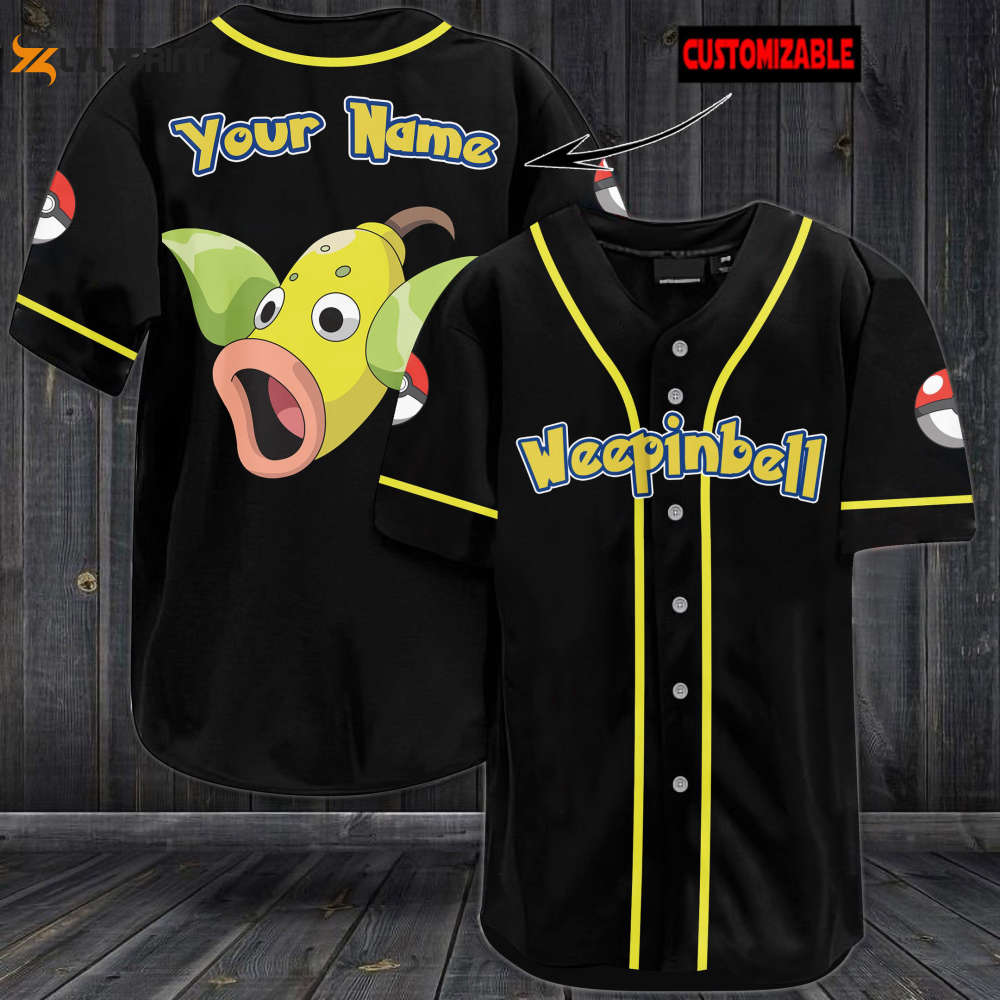 Personalized Weepinbell Baseball Jersey - lylyprint.com