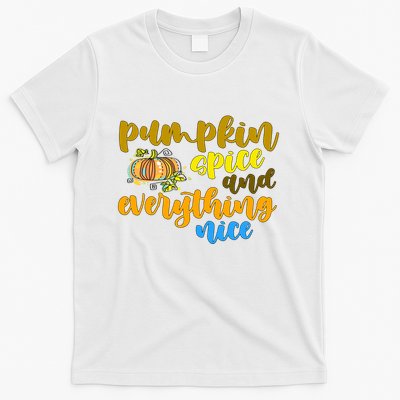 Pumpkin Spice And Everything Nice Halloween T-Shirt