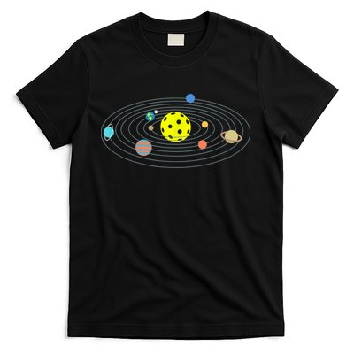 Pickleball Solar System T-Shirt