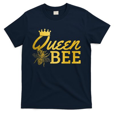 Queen Bee Beekeeper Beekeeping Vintage Funny Cute Girls Bee T-Shirt