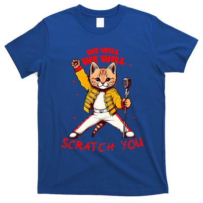 Rock And Roll Cat Classic Rock & Roll Design T-Shirt