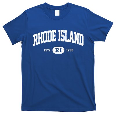 Rhode Island Cute Gift Retro Vintage Rhode Island Gift Ri T-Shirt